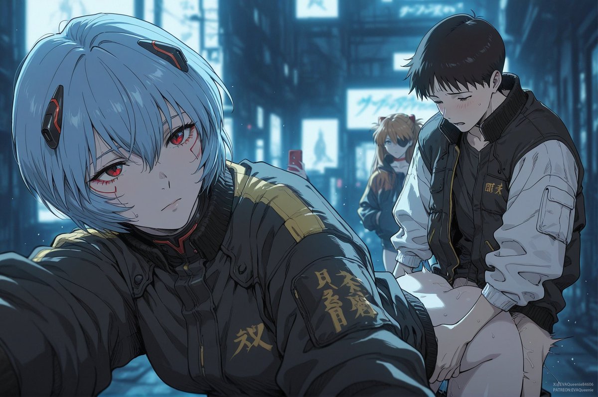 Chudai  #EVANGELION

In this world,
there is only one rule.

Let your emotions run free.

The body can endure anything—
and if it breaks,
it can always be replaced.

Flesh, steel, circuits…
everything can be rebuilt.

So stop chasing
that distant “completion” of the soul.

Here