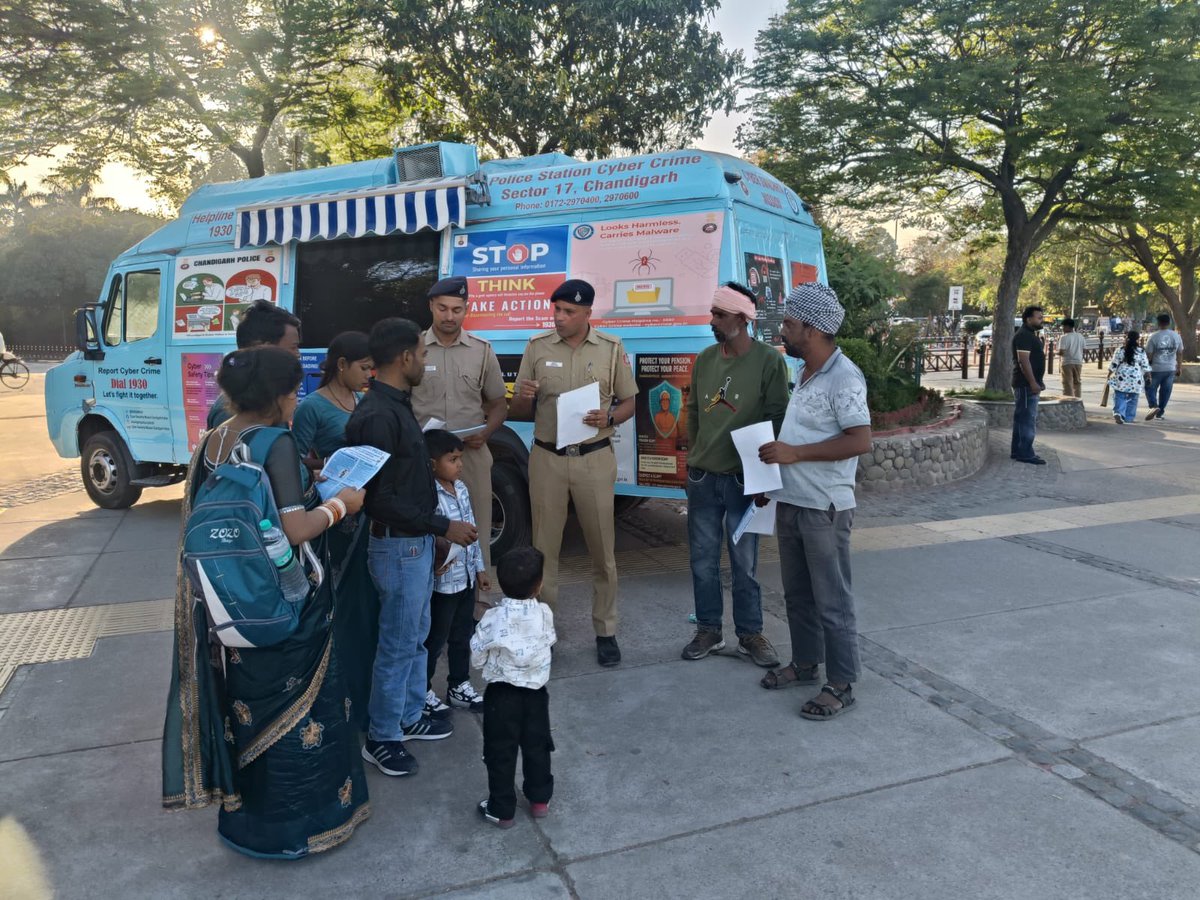 Cyber Swachhta Mission Chandigarh Police tweet media