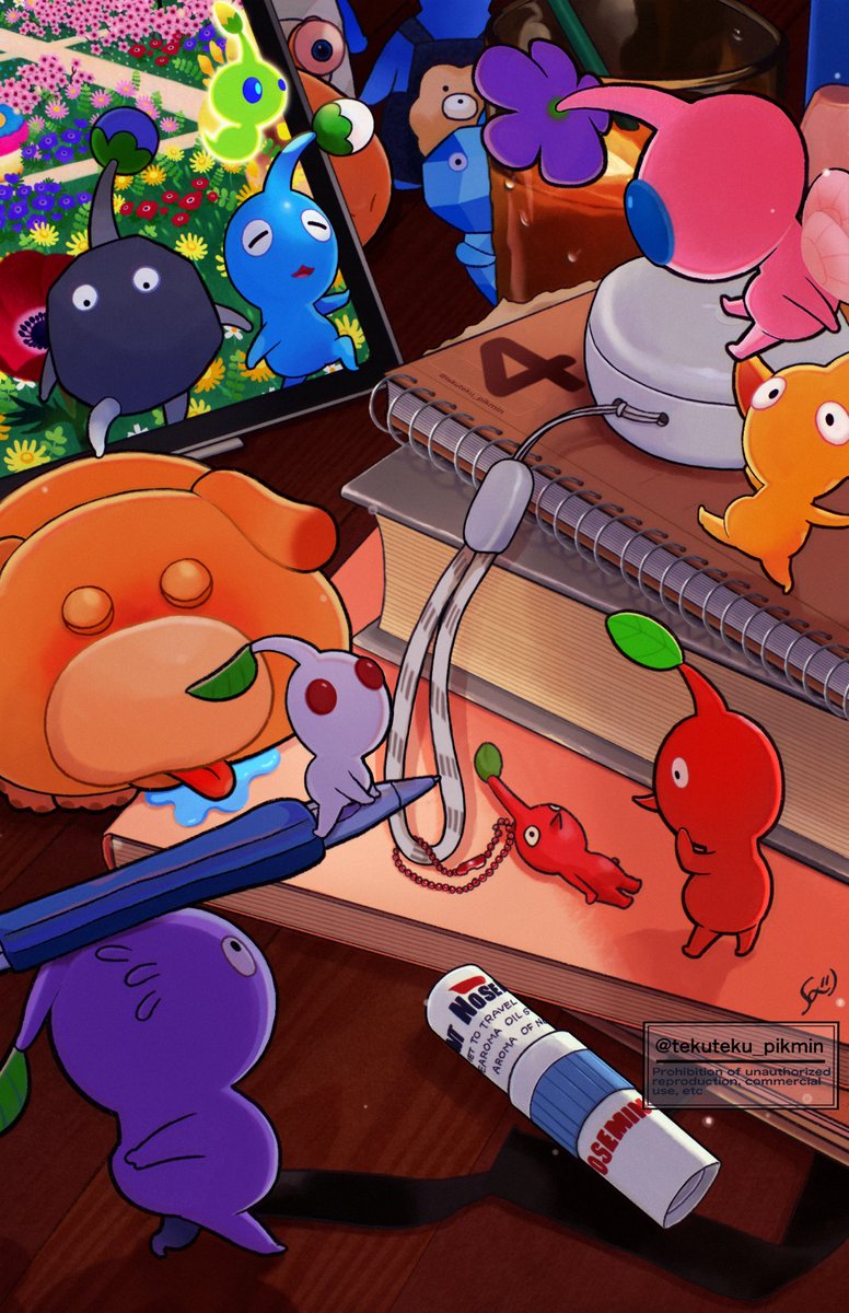 tekuteku_pikmin's tweet image. 📕📗📙

#ピクミン #ピクミンブルーム 
#pikminbloom #pikmin