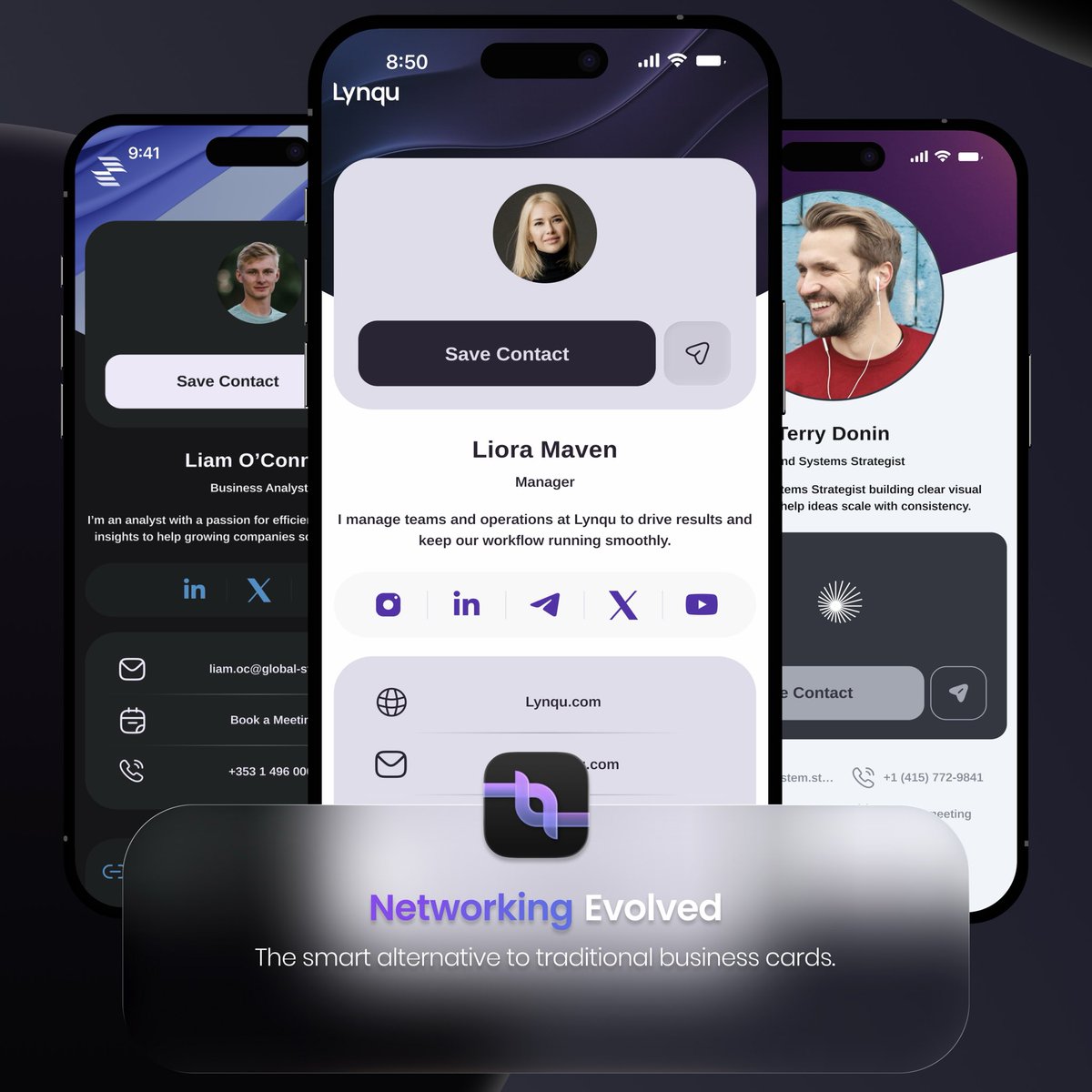 lynquapp's tweet photo. After more than a year of building, we’re excited to finally open Lynqu Public Beta.

With Lynqu you can share your digital business card instantly, capture leads, and keep your contact info always up to date.

Join the Public Beta: https://t.co/s6DY8EdgJb https://t.co/X3rrWcgLVl
