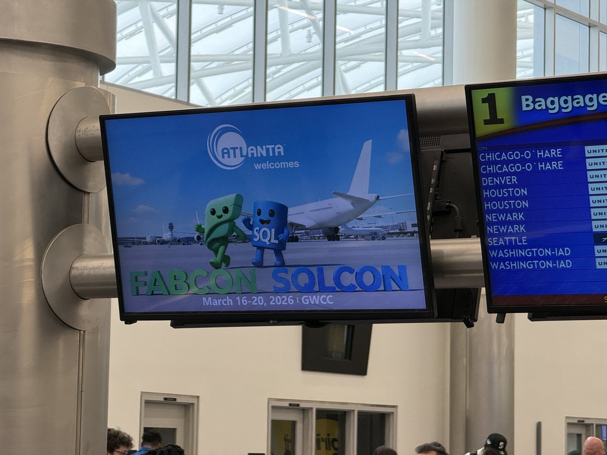 Adam Saxton @ #FabCon / #SQLCon tweet media