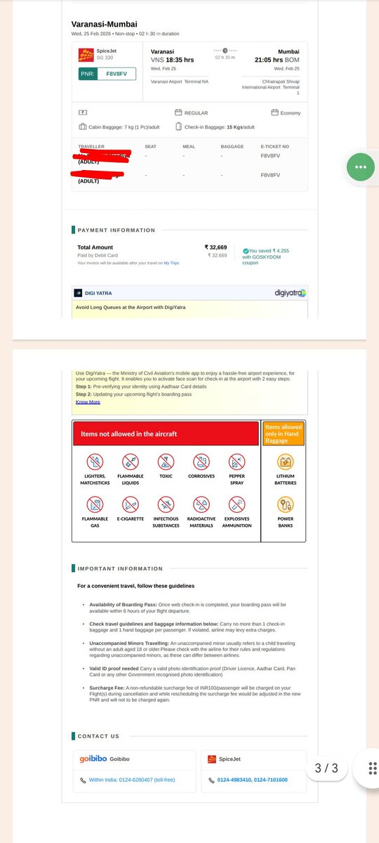 mahimahaha's tweet photo. days. I still haven't received the refund, customer call toll free numbers are going unanswered and there is no response on mail. Pls expedite and let me know the status of my refund asap. The booking was made through Goibibo https://t.co/gIn1AOe0AM