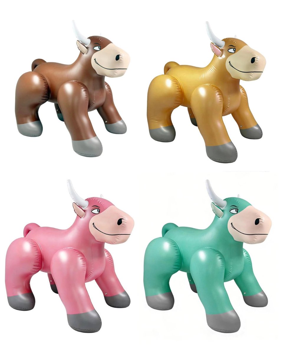 JetCreations's tweet photo. Preorders for the Inflatable Cirrus Horse and Bull are ending soon! Don’t miss your chance to secure these stunning inflatables before the window closes. Reserve yours today at https://t.co/k3VpdBvLWg
#JetCreations #Inflatable #Horse #Bull #Collector #PreorderNow #LimitedPreorder #SqueakClub #furryfandom