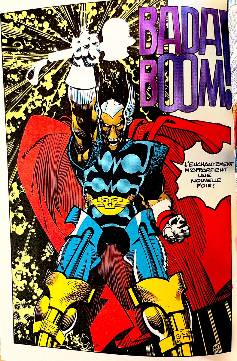 fisto_sr's tweet photo. 📚🌌🪐✨🌈🦸🏼‍♂️🚀👽⚒️💥
#WeekEndComics en promenade cosmique !
Relecture de @thorofficial - la ballade de Beta Ray Bill (1983/84)de @WalterSimonson dans le semic Book pour @MarvelComicsHQ en 1993.
Contient les Thor 337 à 340.
↪️ https://t.co/2OaAa9LmRe
@Marvel  @MarvelFR https://t.co/Tc5awjLYL1