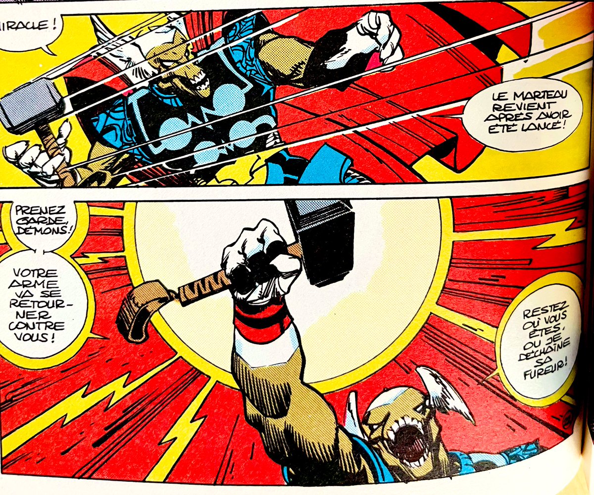 fisto_sr's tweet photo. 📚🌌🪐✨🌈🦸🏼‍♂️🚀👽⚒️💥
#WeekEndComics en promenade cosmique !
Relecture de @thorofficial - la ballade de Beta Ray Bill (1983/84)de @WalterSimonson dans le semic Book pour @MarvelComicsHQ en 1993.
Contient les Thor 337 à 340.
↪️ https://t.co/2OaAa9LmRe
@Marvel  @MarvelFR https://t.co/Tc5awjLYL1