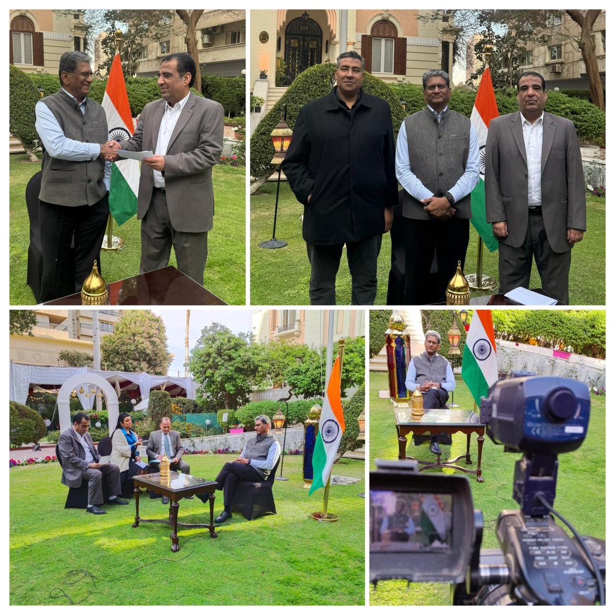 India in Egypt tweet media