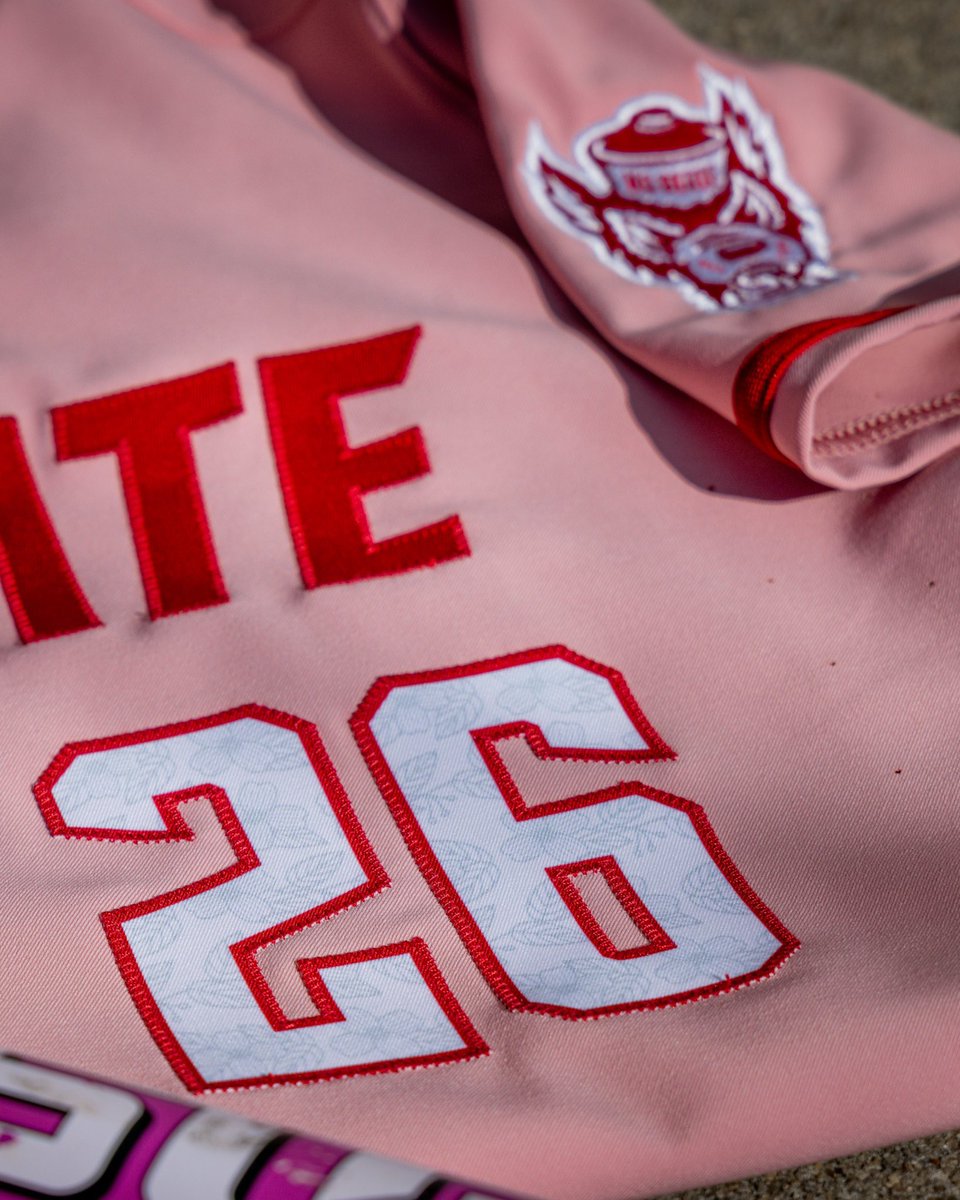 UNISWAG's tweet photo. The special dogwoods threads for @PackSoftball 

#uniswag https://t.co/WQuLcIA4F6