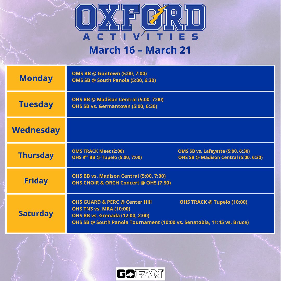 Oxford Charger Activities tweet media