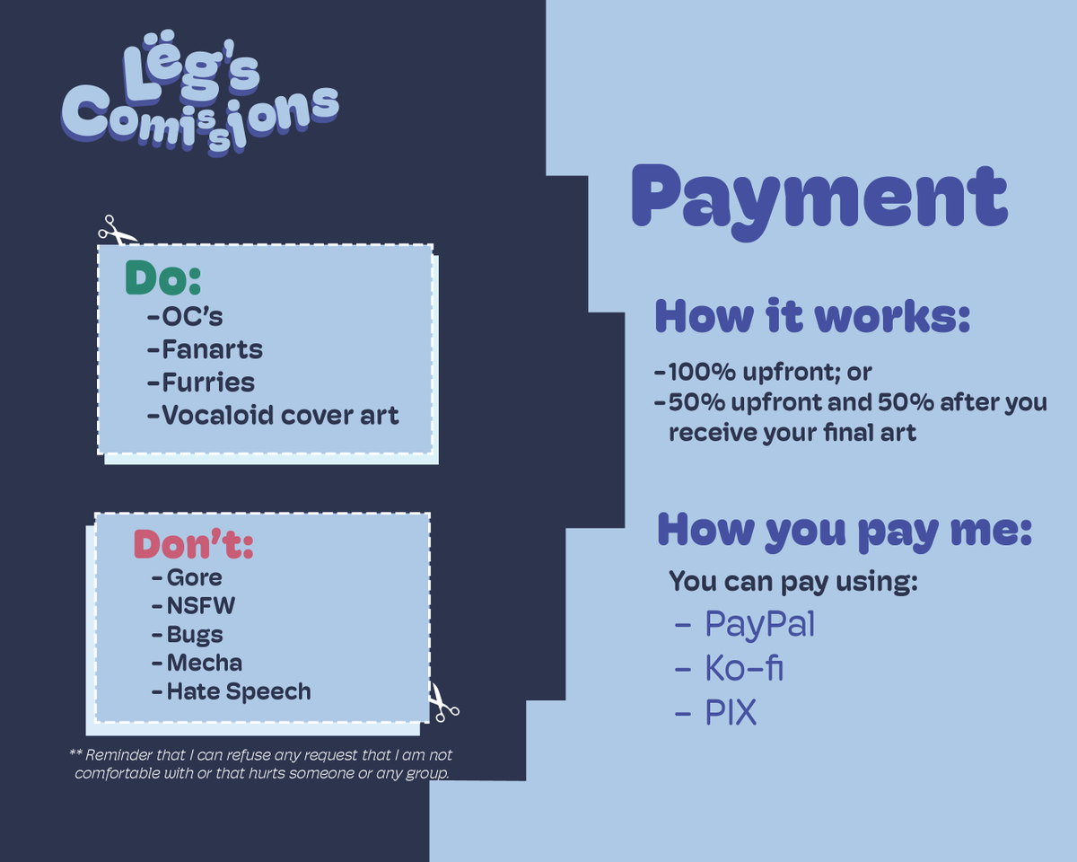 Lëg 🦵 - COMMISIONS OPEN (0/3 SLOTS) tweet media