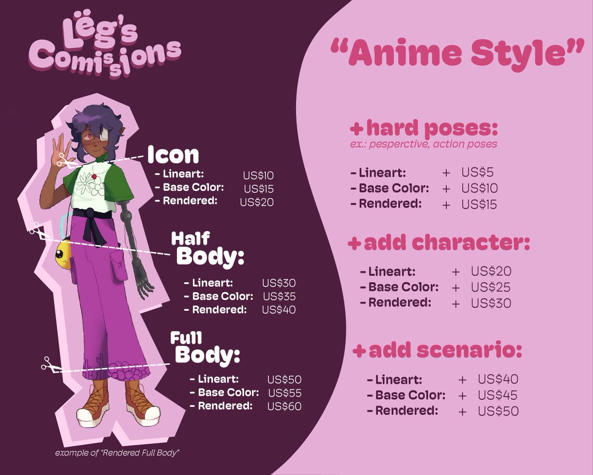 Lëg 🦵 - COMMISIONS OPEN (0/3 SLOTS) tweet media