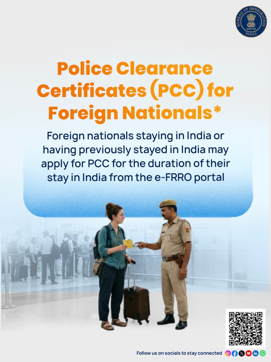 Bureau of Immigration, Government of India tweet media