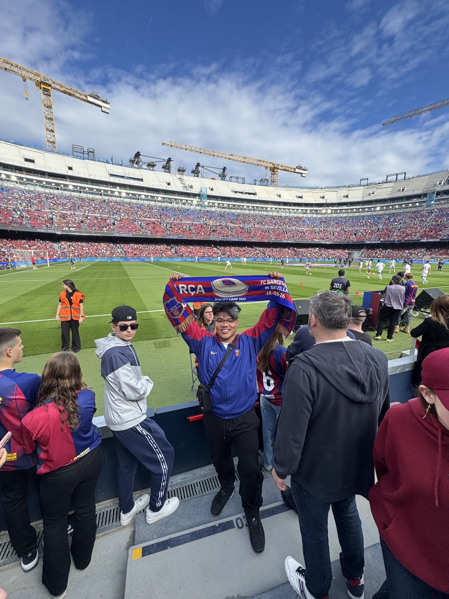 Hugthejuice's tweet photo. VISCA BARÇA!!!!!! #fcbarcelona #Barça https://t.co/G2UcwuYhKP