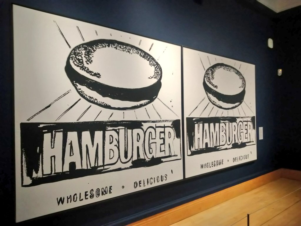 ReadeAllAboutIt's tweet photo. But of pop culture for Sunday afternoon #andywarhol #exhibition @LakesideArts https://t.co/3EVjs68iyY