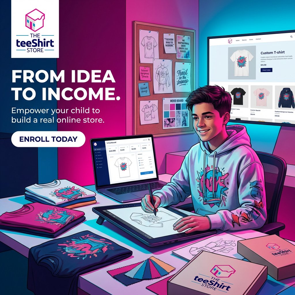 Artists. Creators. Designers.

Your creativity shouldn’t stay in a notebook.

Turn it into a product people wear every day.

Launch your apparel hustle today.

#CreativeHustle #EntrepreneurMindset #DesignAndSell