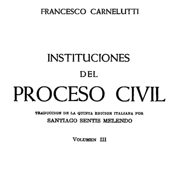 📖 | 𝐁𝐈𝐁𝐋𝐈𝐎𝐓𝐄𝐂𝐀 𝐉𝐔𝐑𝐈́𝐃𝐈𝐂𝐀 𝐃𝐈𝐆𝐈𝐓𝐀𝐋 ⚖️

INSTITUCIONES DE DERECHO PROCESAL CIVIL. TOMOS 1, 2 Y 3. Francesco Carnelutti ⬇️