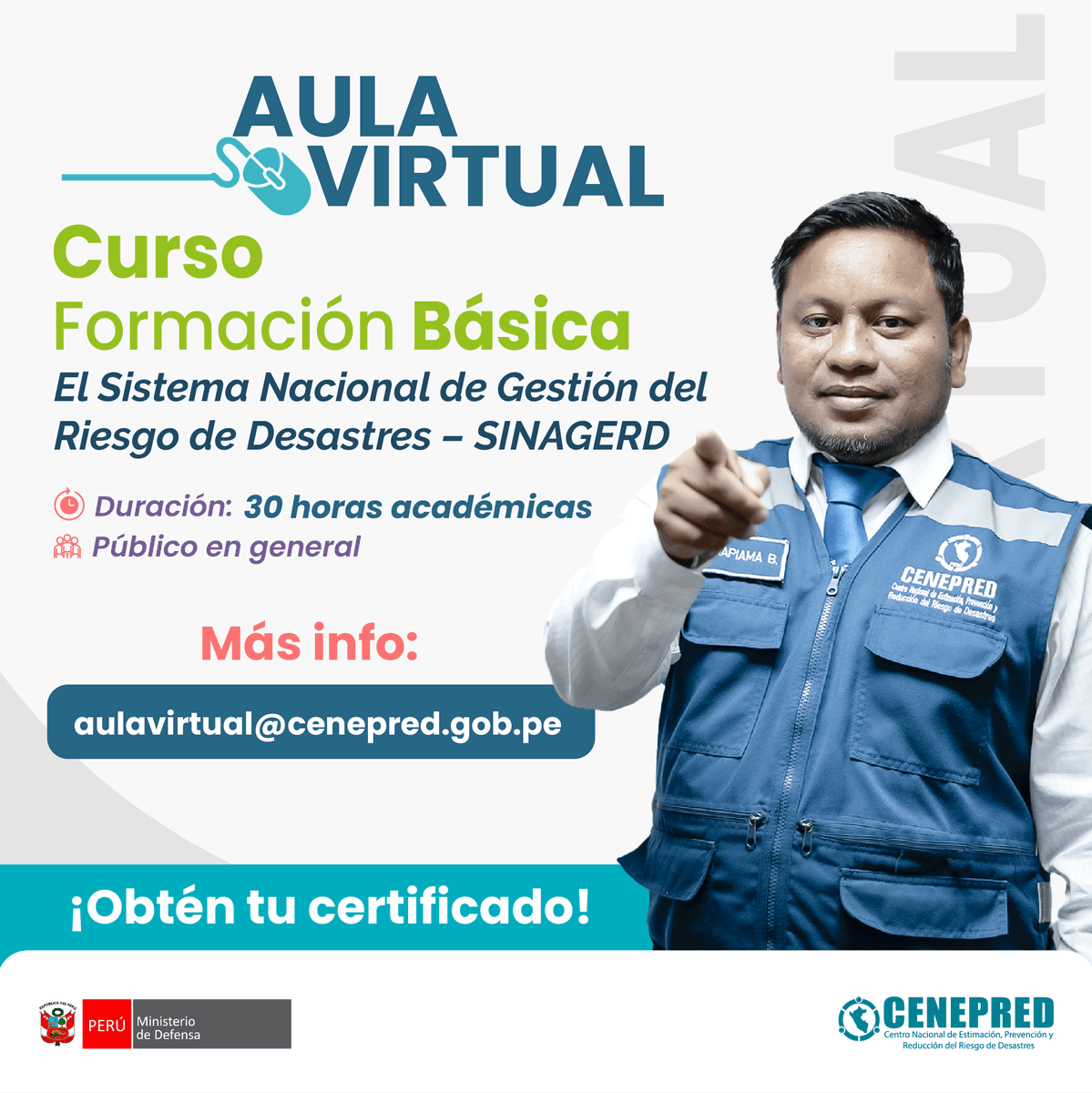 CENEPRED tweet media