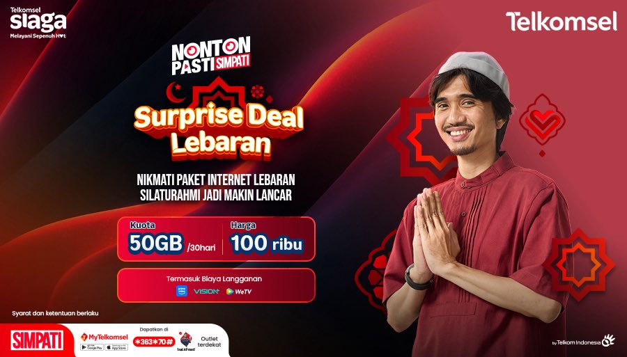 Telkomsel tweet media