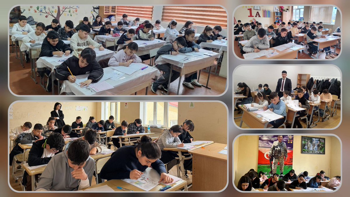 Lütfi Zadə adına riyaziyyat-məntiq olimpiadasının və Məktəblilərarası fənn müsabiqəsinin rayon turu keçirilib.

Ətraflı məlumat üçün linkə keçid edin 🔗 facebook.com/share/p/1Dvy39…