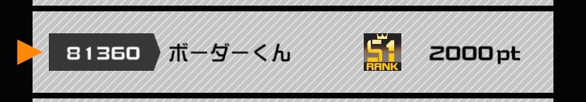 #コンパスボーダー予想垢(10000位〜) tweet media