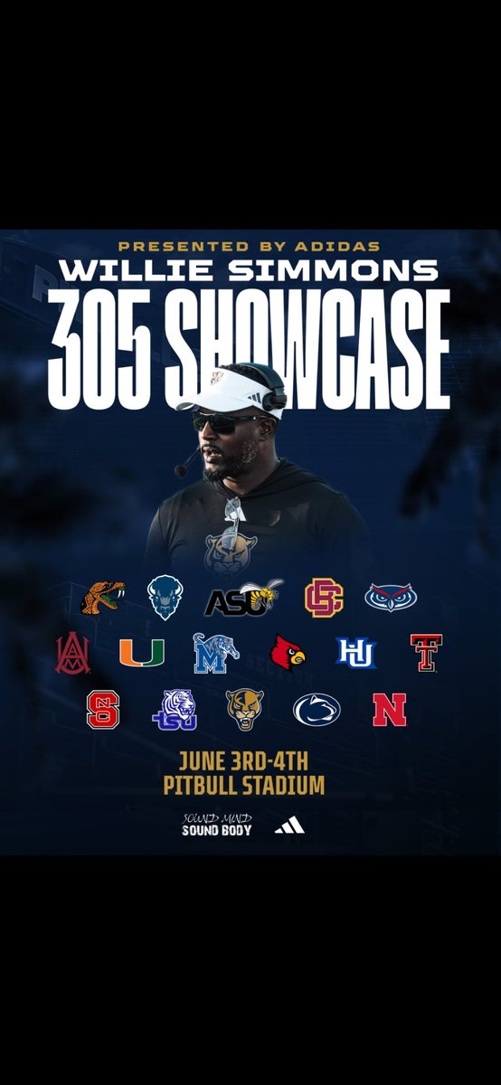 CoachHill1's tweet image. All my people in the south mark your calendars! 📅 Sound Mind Sound Body is pulling up to the #305 at #FIU University june 3rd-4th