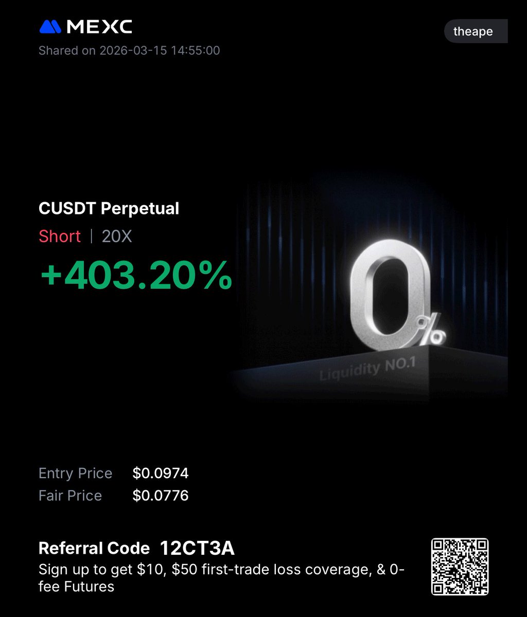 imissu70's tweet photo. Sign up for $10,000 in rewards and enjoy zero-fee trading! https://t.co/obwasLH01T #mexc https://t.co/uovpoUrjmd