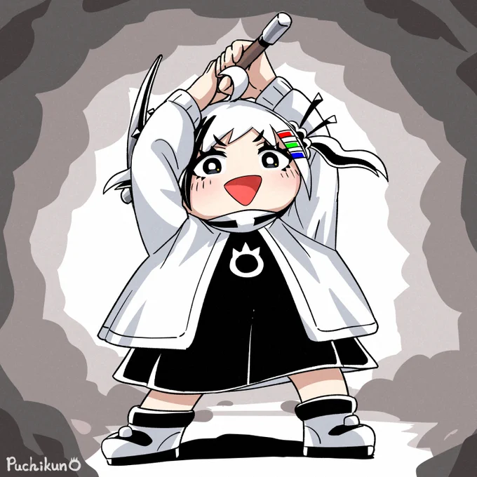 おはモノチ 「うおお!ゴールドラッシュだっち!」 #MonochiProject