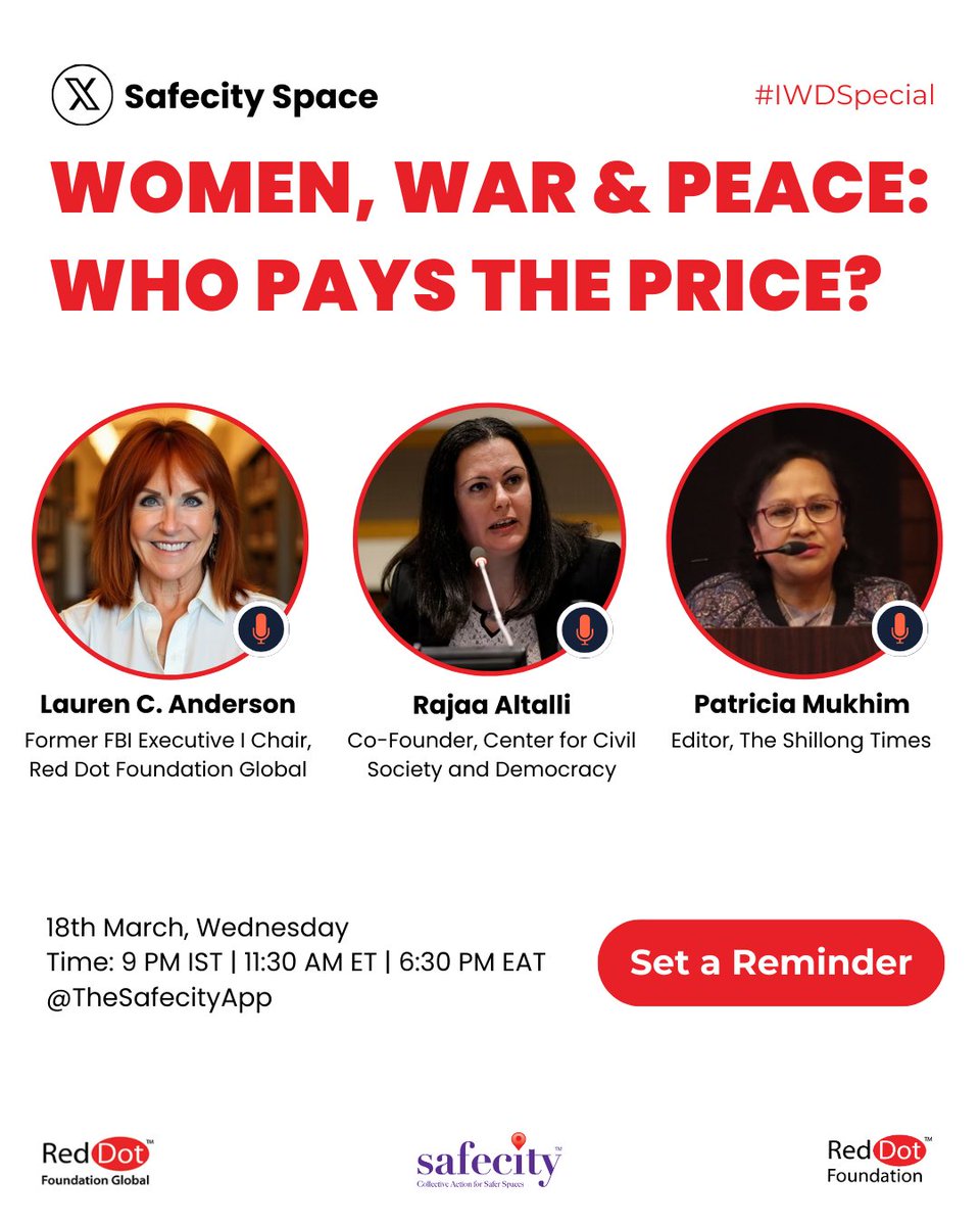 Red Dot Foundation - Safecity tweet media