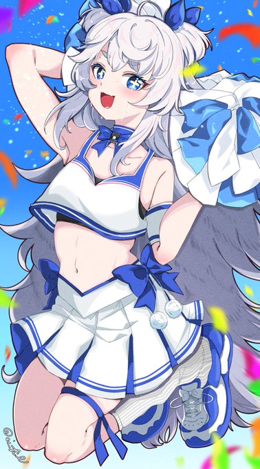 頑張ってくださいねん♡📣🐶  #NIKKEfanart 