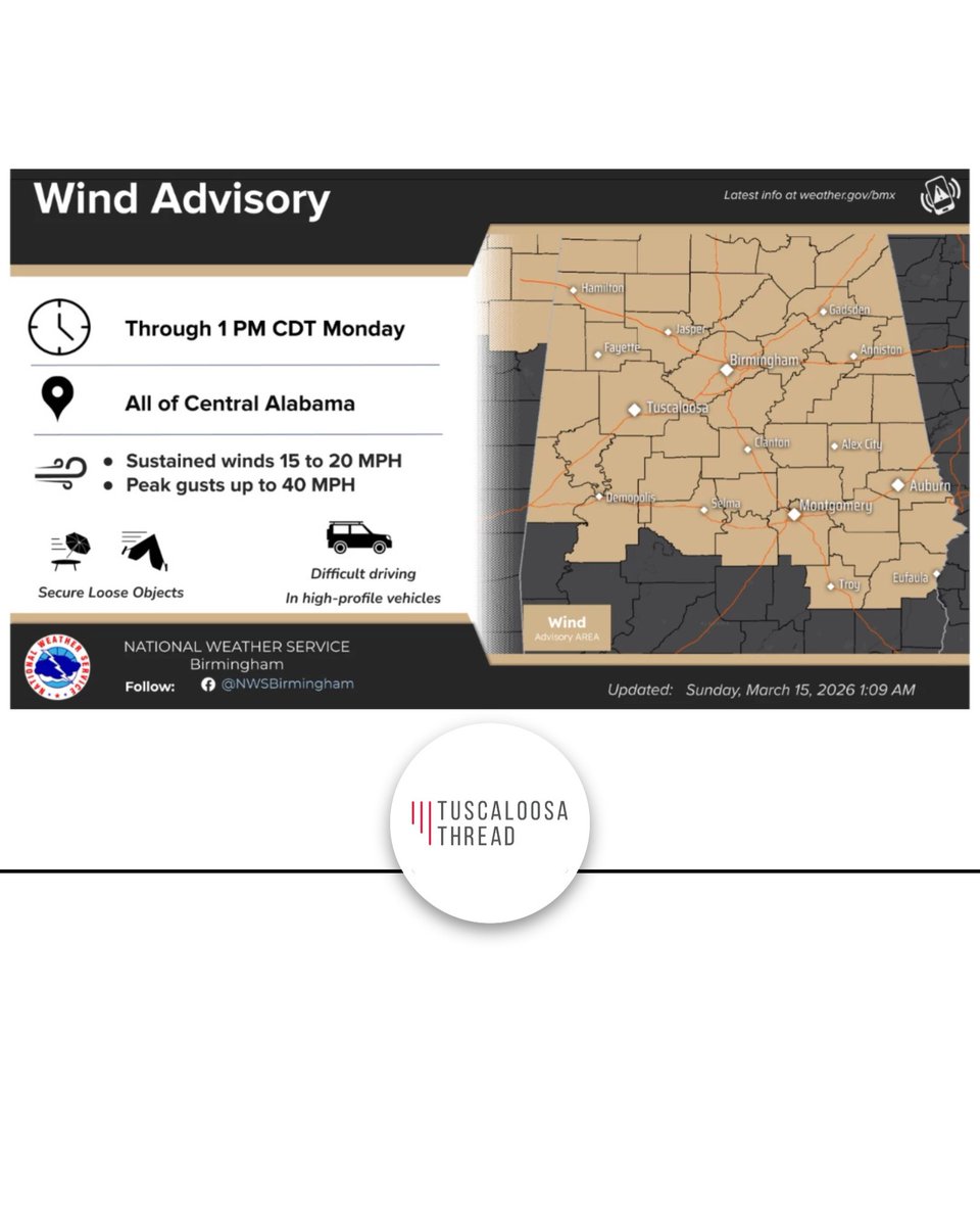 Tuscaloosa Thread tweet media