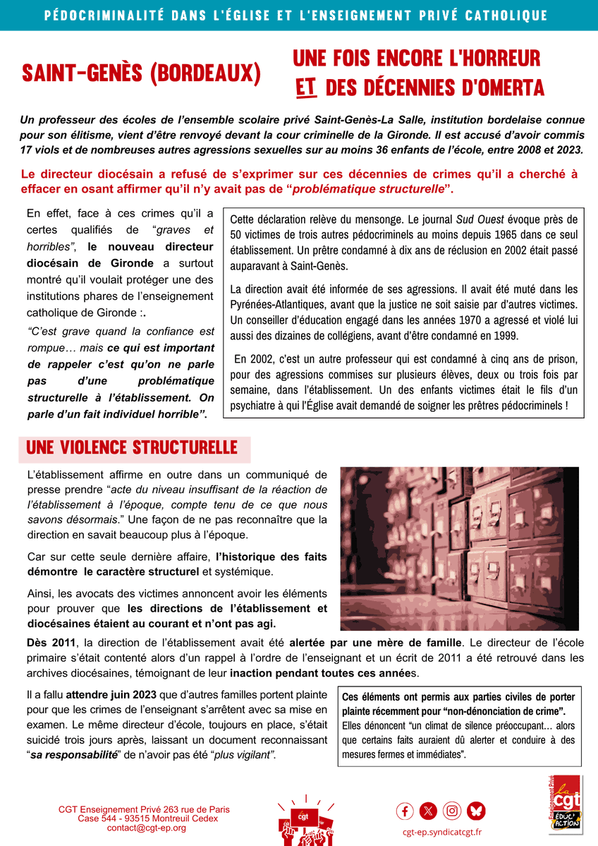 CGT Enseignement Privé tweet media