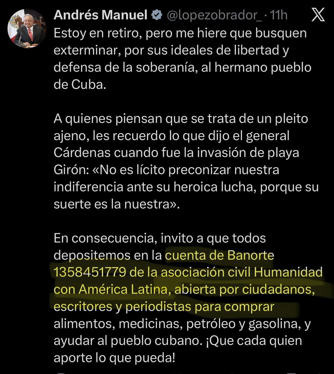 Luis González tweet media