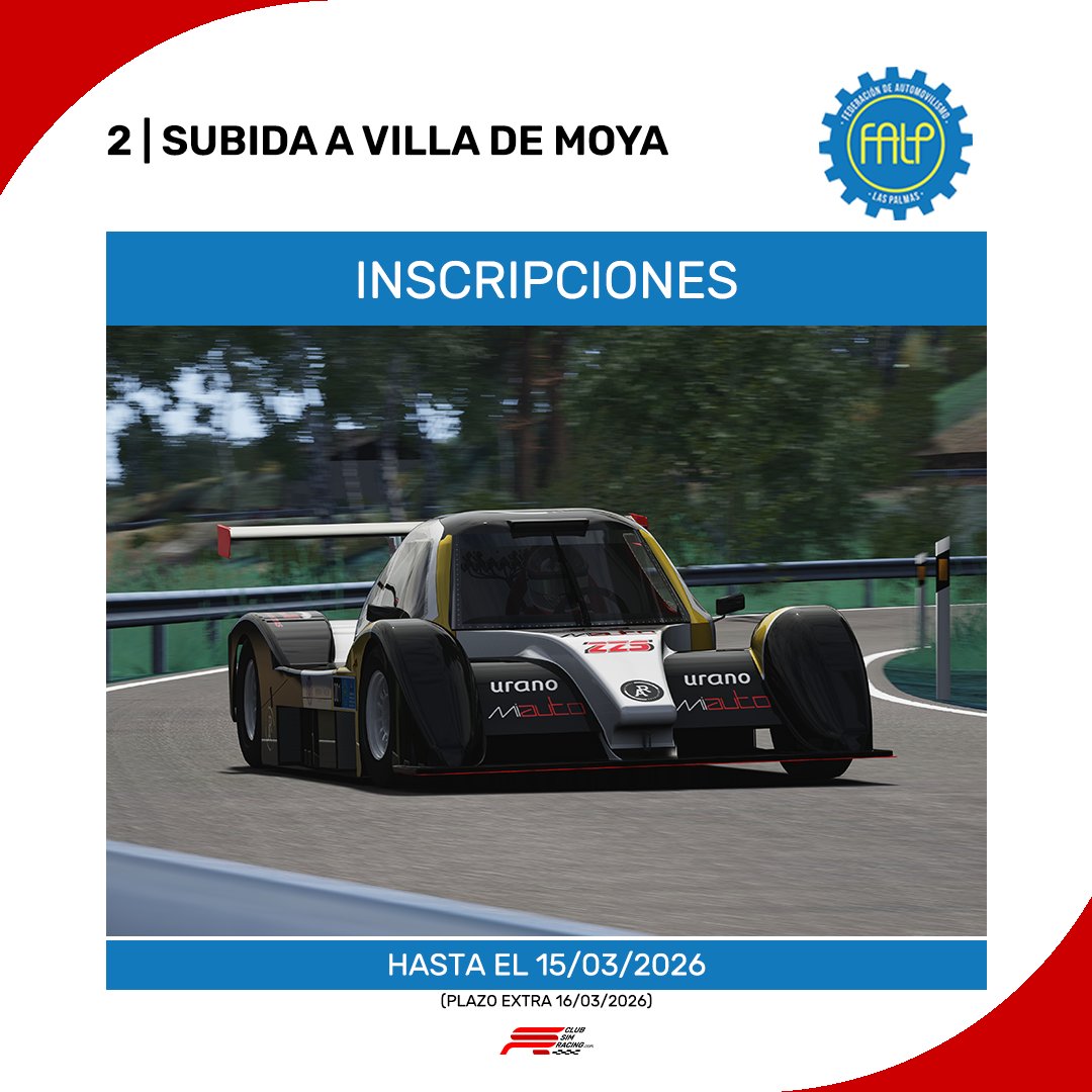 Club Simracing tweet media