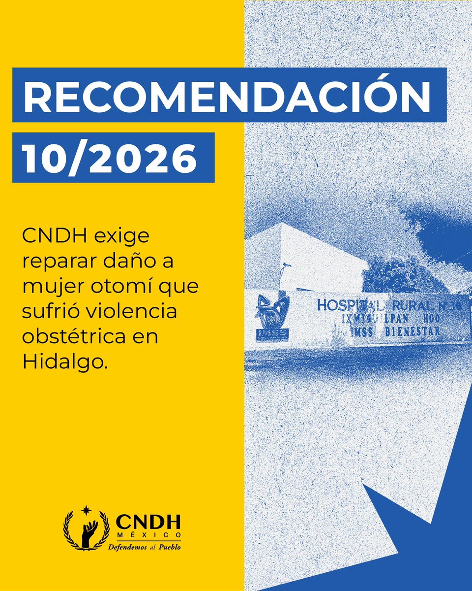 CNDH en México tweet media