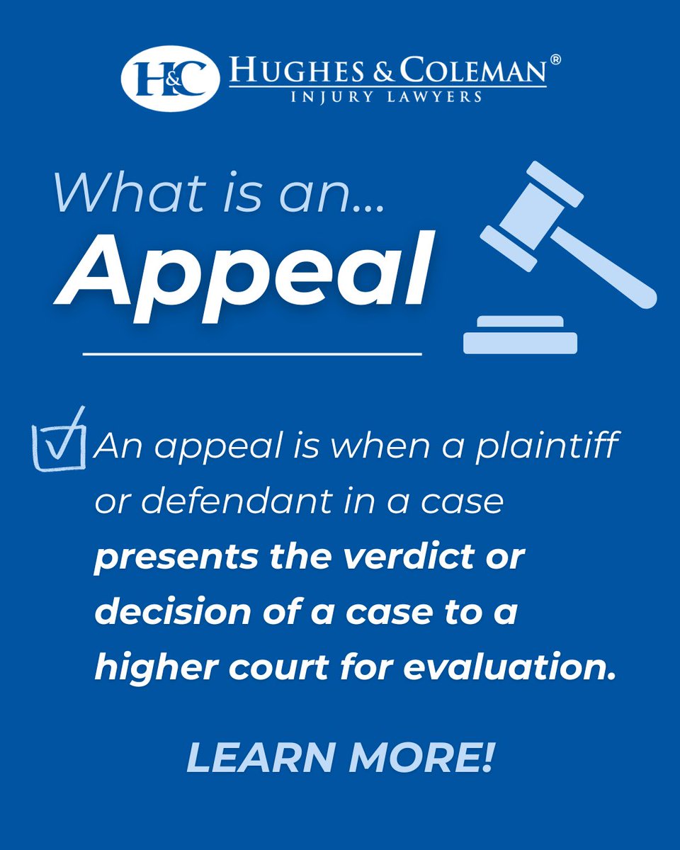 Hughes & Coleman Injury Lawyers tweet media