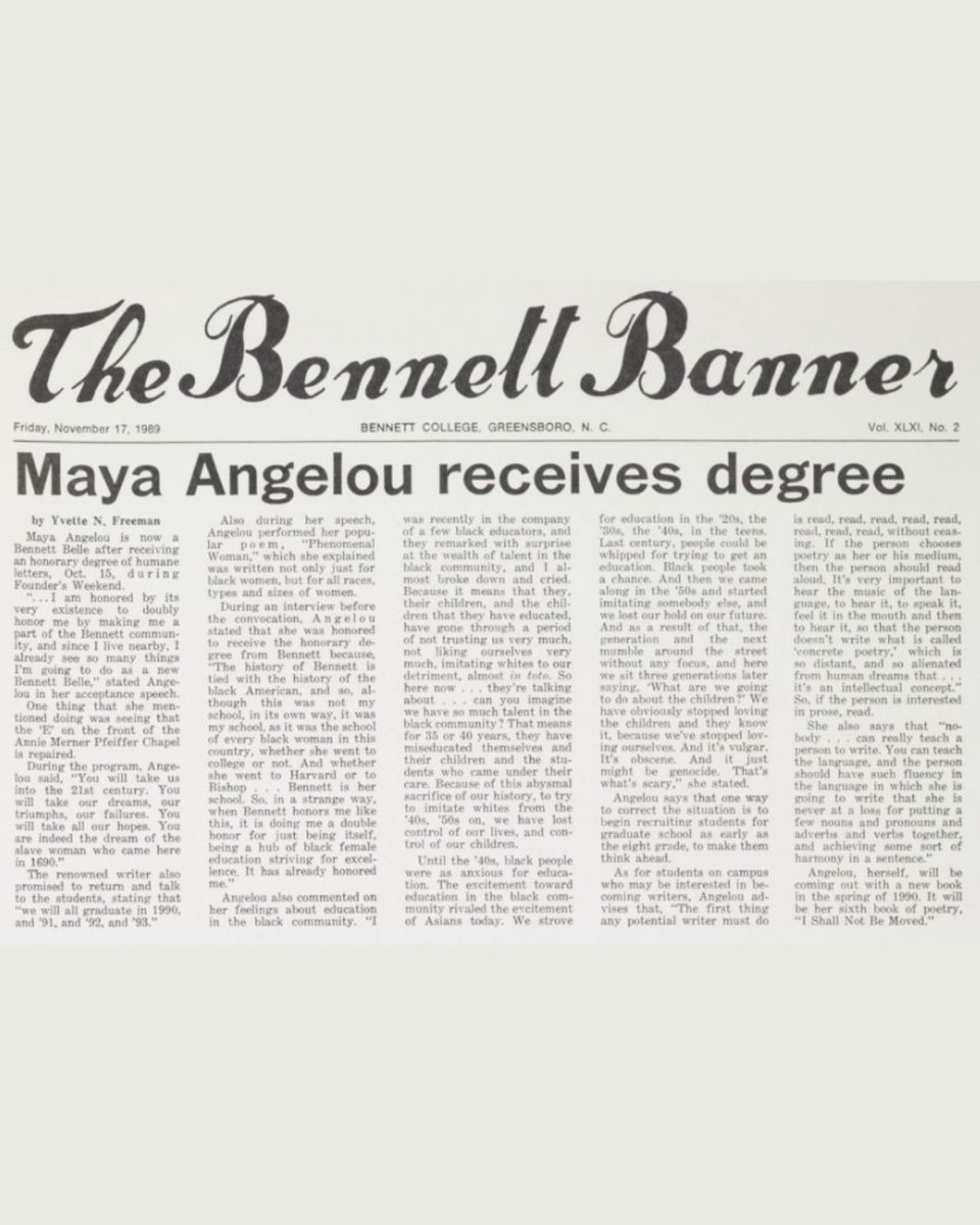 Bennett College tweet media