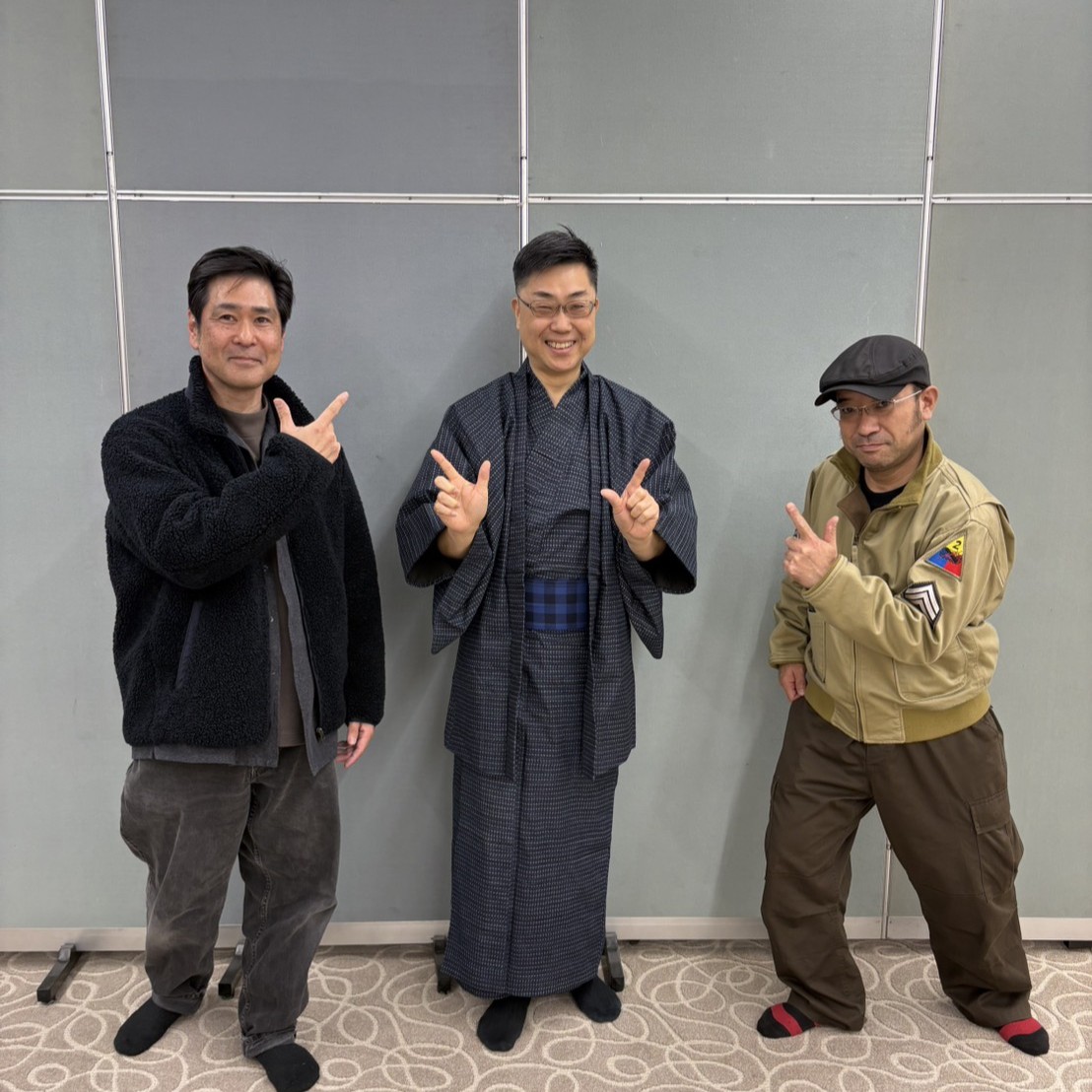 Image for the Tweet beginning: Shika＆Hideの練習中にお邪魔しました。有難うございました。 