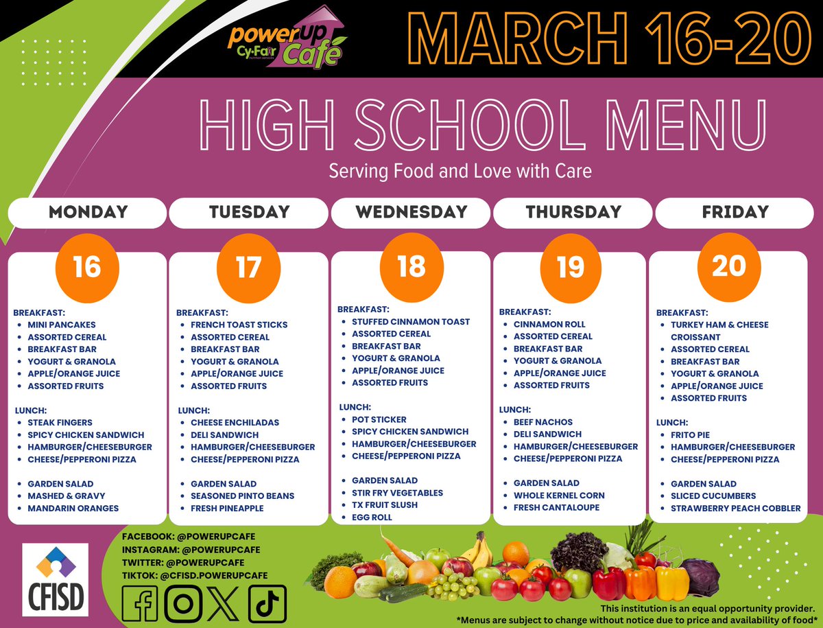Cy-Fair Nutrition tweet media