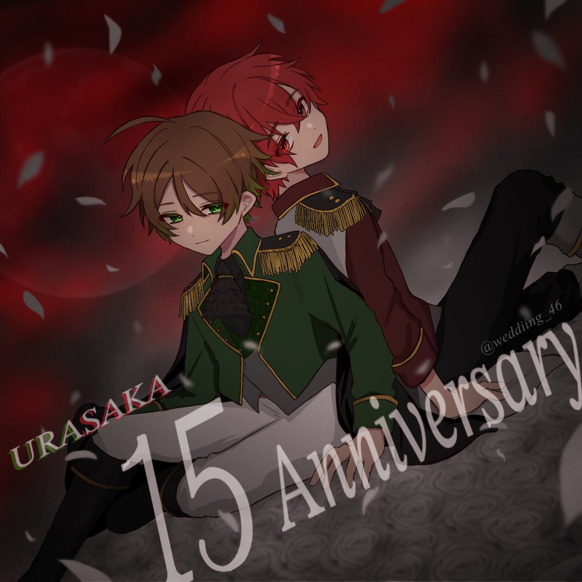 Weddiing_46's tweet photo. 🥀💚15周年おめでとうございます❤️🔔

#うらさか15周年
#うらたぬ王国の美術館  #坂田です https://t.co/dgtRRnPP9l