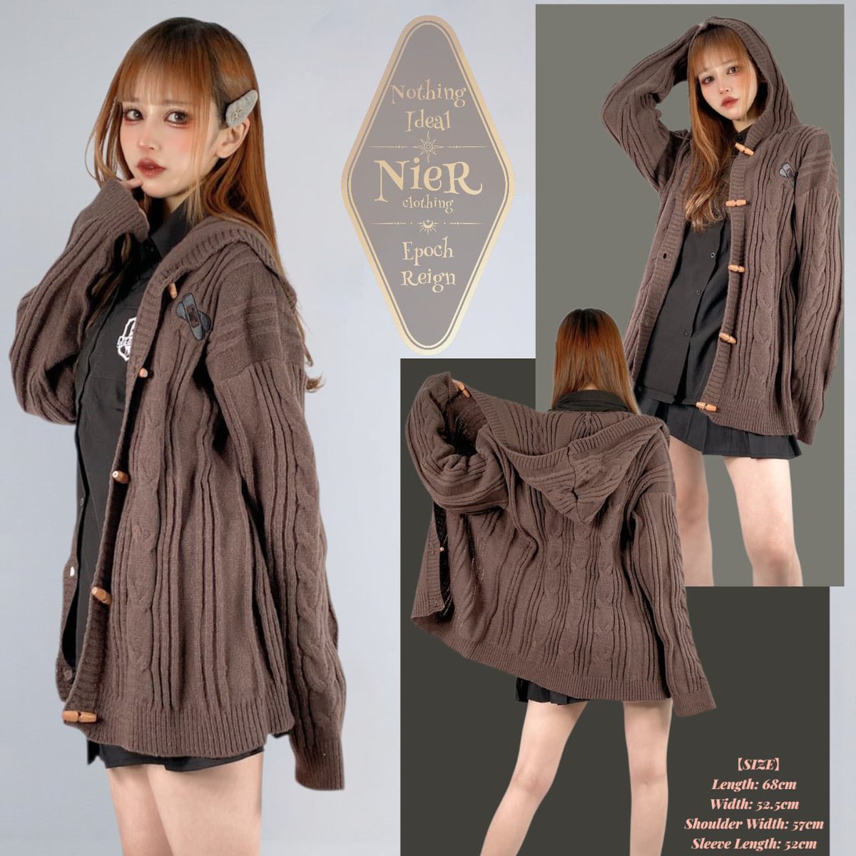 🎁本日〆切プレゼント企画🎁

BANDAGE PATCH HOODED 
CABLE KNIT OUTER

🎁2名様にプレゼント🎁

◼応募方法
フォロー(<a href="/NieR_tokyo/">NIER CLOTHING</a>) &amp; リポスト
◼締切〆  本日24時

ユニセックスアイテムです🐰

是非ご参加ください🙇‍♂️🙇‍♀️