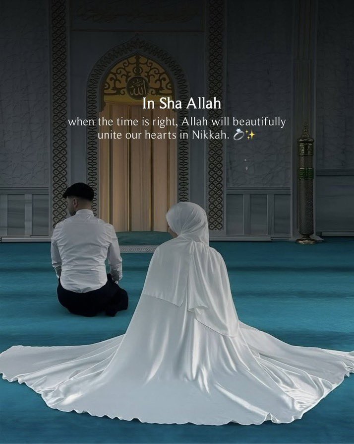 MuslimsMatterss's tweet photo. One day, In’Sha’Allah 🤍💍 https://t.co/c3n6VxOvwB