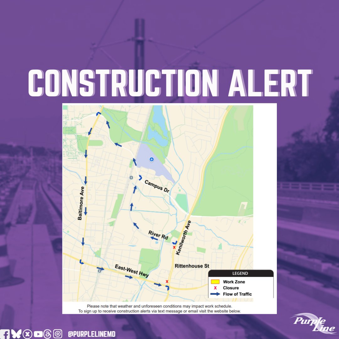 Purple Line tweet media