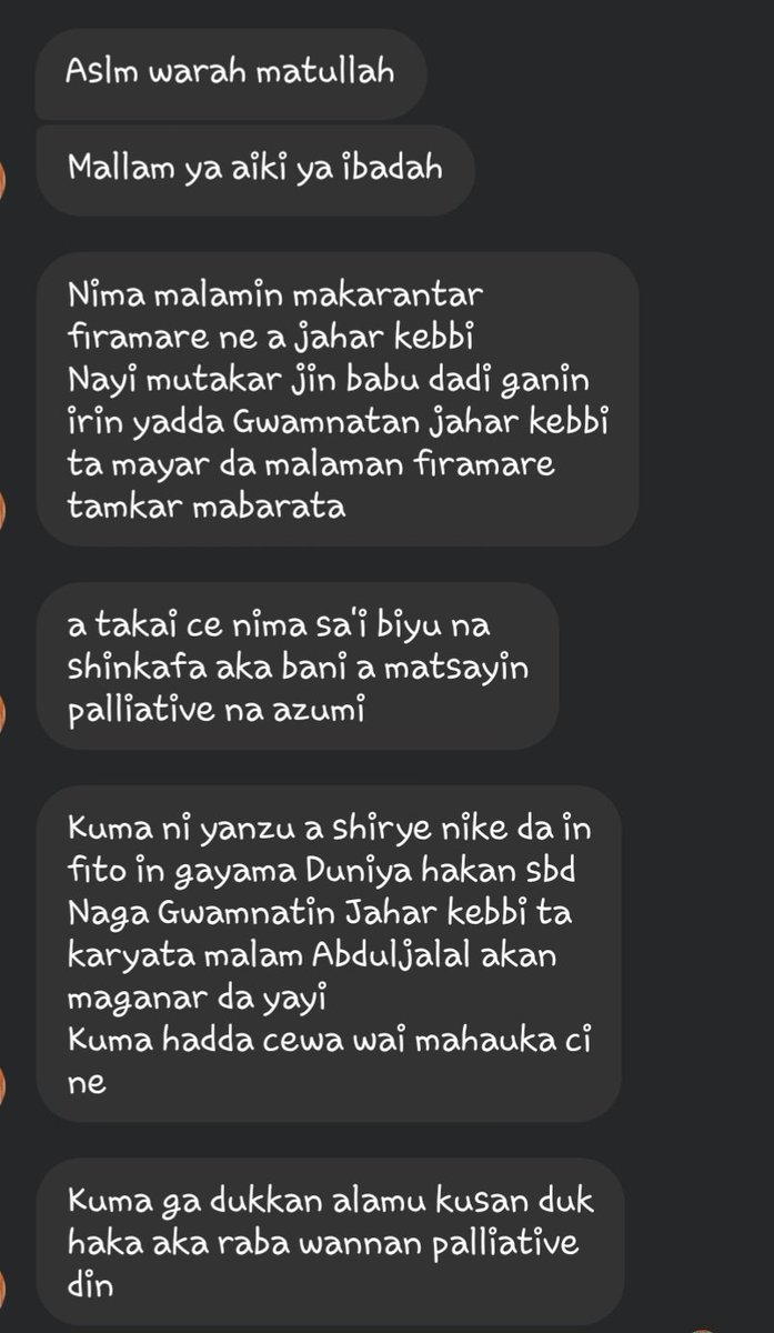 EXPOSED: Another primary school teacher in Kebbi State has now come forward confirming that he was also given just two mudu of grains, the same thing reportedly given to Abduljalil Usman.

He made it clear that this situation reflects a deeper problem, the government simply does