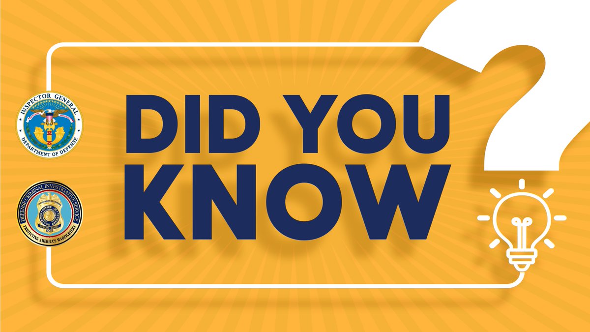 DoD Office of Inspector General tweet media