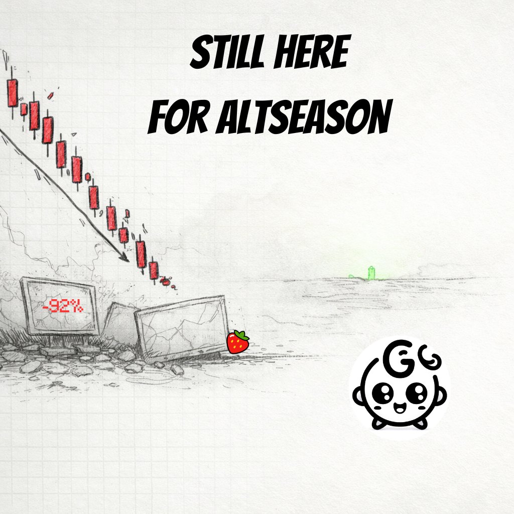 GuGuGangTERRA's tweet image. Still here for altseason 🍓

after -92%

#StillHere