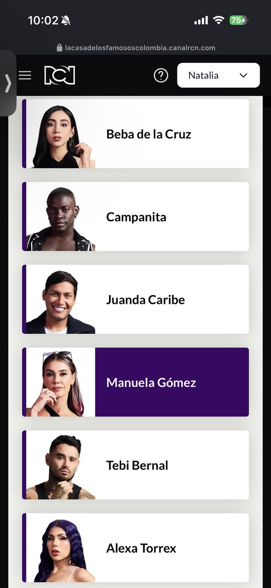 natoh626's tweet photo. Valentino y Mariana pidiendo votos por Beba y yo votando por Manuela😌😂#LaCasaDeLosFamososCol3 https://t.co/UewIloz3nh