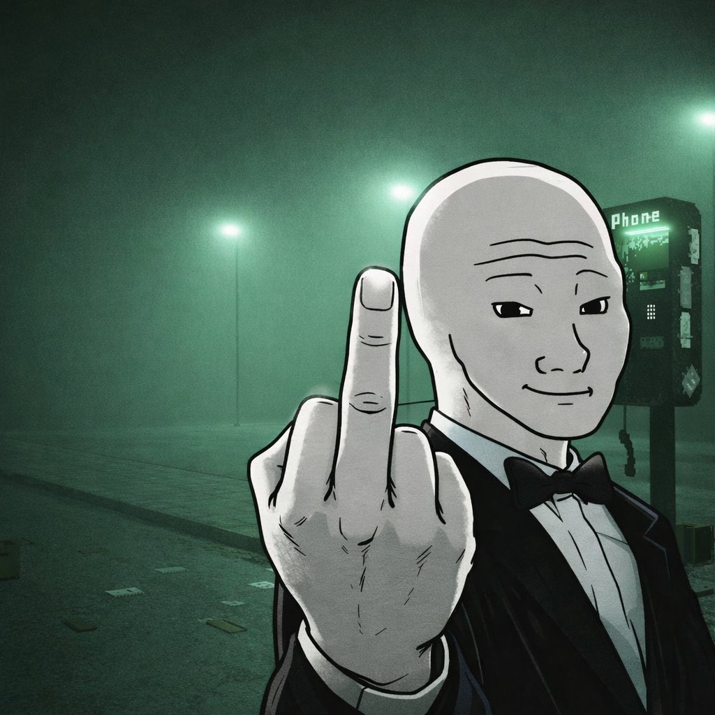 My goal isn't to be a KOL, don't get it twisted. Im just a bullposter for what I believe in. 

1 $Wojak = $1 

8J69rbLTzWWgUJziFY8jeu5tDwEPBwUz4pKBMr5rpump