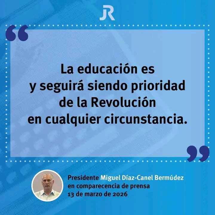 La educación seguirá siendo una prioridad para la Revolución! #CubaEduca #CubaEstáFirme #CubaVencerá
