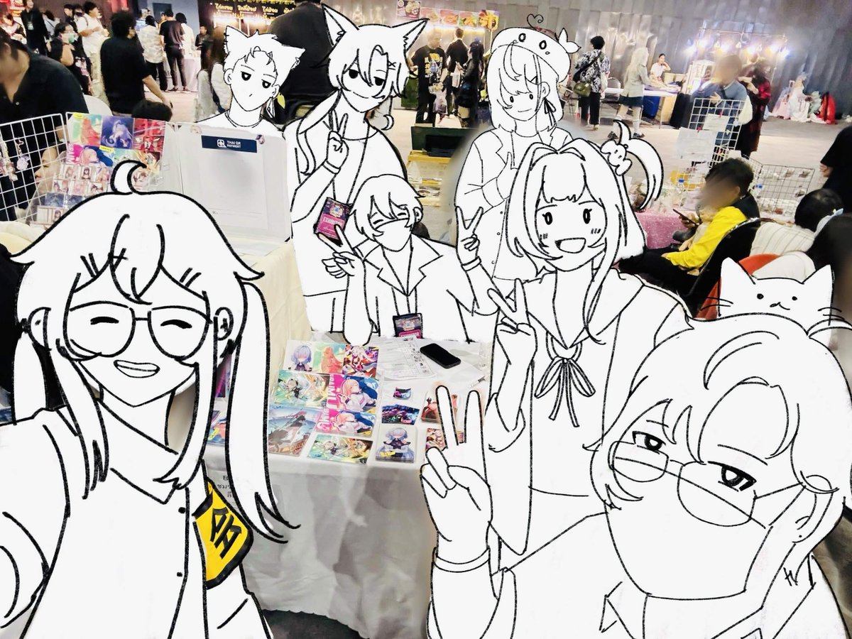 #MARUYA45 
ขอบคุณทุกคนที่มาหาพวกเรา
#ชมรมวาดรูปลึกลับแห่งหนึ่ง นะคะ!

แก๊งค์ 4 หนุ่มงานสวยมาก
คนก็มาหาเยอะมากกกกกก สนุกมาก ๆ 
ขอบคุณที่ซัพพอร์ตแก๊งค์นักวาดด้วยนะคะ
ทั้งมาอุดหนุน แวะมาหา เอาของขวัญ เอาขนมมาให้
หลาย ๆ คนก็ยังไปชวนเพื่อนมาด้วย
ประทับใจมาก! เดี๋ยวทยอยเล่าในเมนชั่น