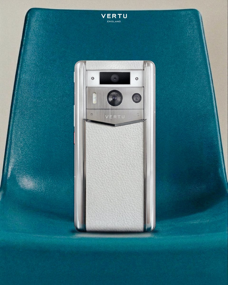 VertuEngland's tweet image. NOT MASS PRODUCED

PURE WHITE
Meets the blue horizon.

A statement in design.
A symbol of sophistication.

Explore the VERTU now.

#VERTU #METAVERTU #LuxuryTech #MinimalLuxury #PremiumDesign #EliteLifestyle #HighEndTech #ModernLuxury #LuxuryInnovation #SophisticatedDesign