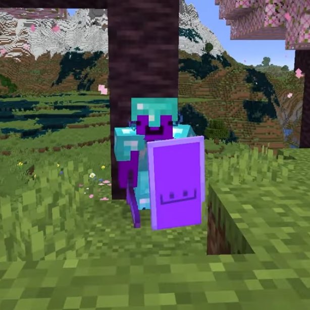 loriemix's tweet image. HOW has wemmbu survived this long being BRIGHT PURPLE with a BRIGHT PURPLE SHIELD and a BRIGHT PURPLE ELYTRA